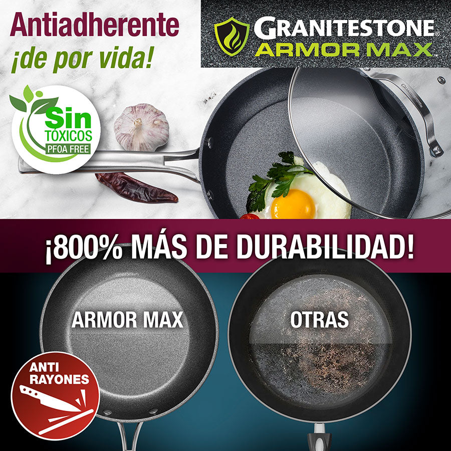 SET DE COCINA GRANITESTONE ARMOR MAX
