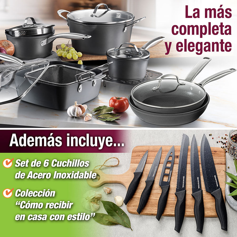 SET DE COCINA GRANITESTONE ARMOR MAX