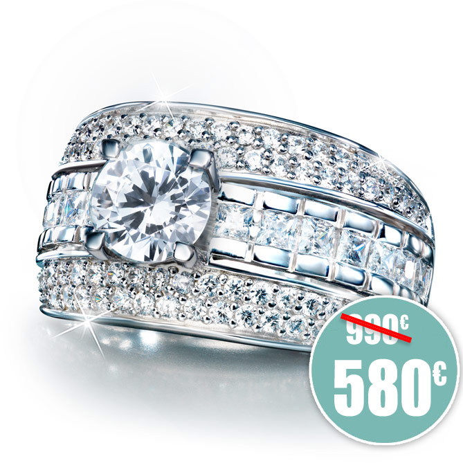 Anillo Diamantes para Siempre