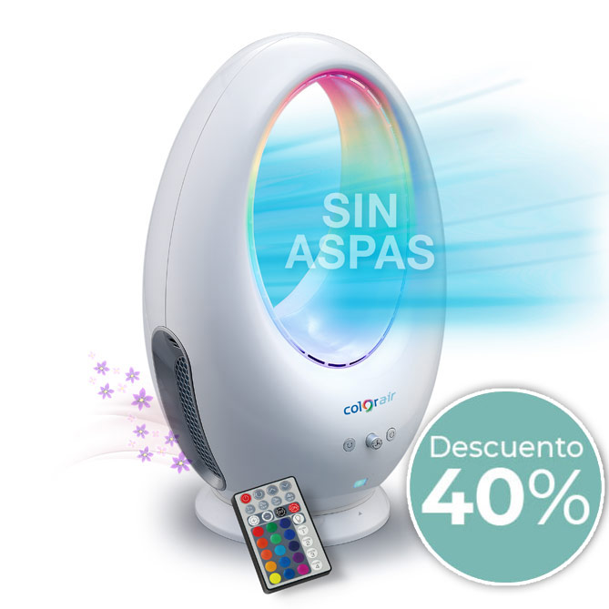 Ventilador sin aspas COLOR-AIR
